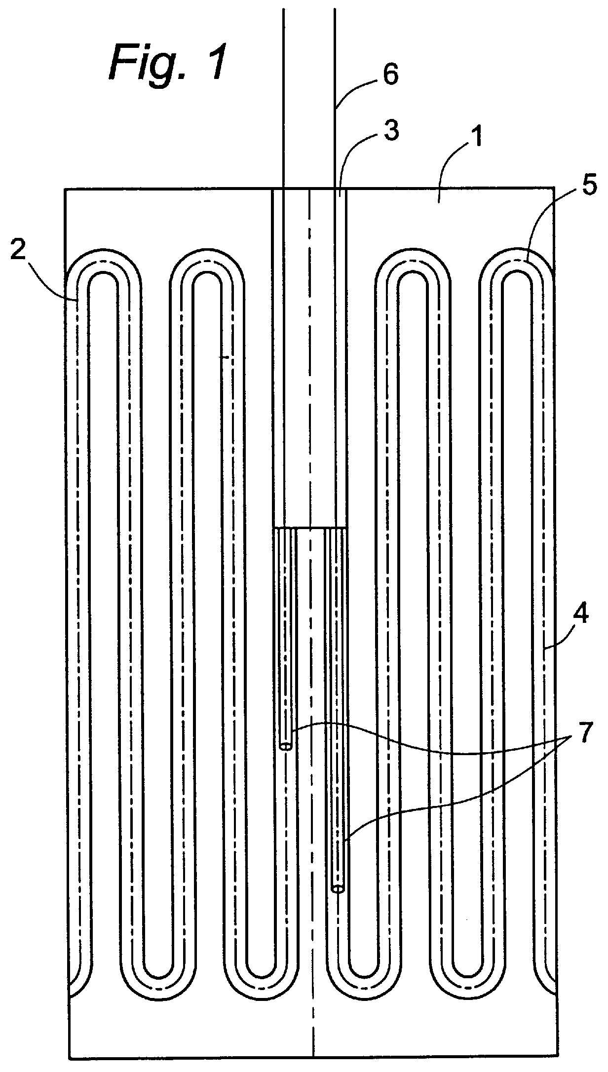 Cartridge heater for a gas chromatography transfer device