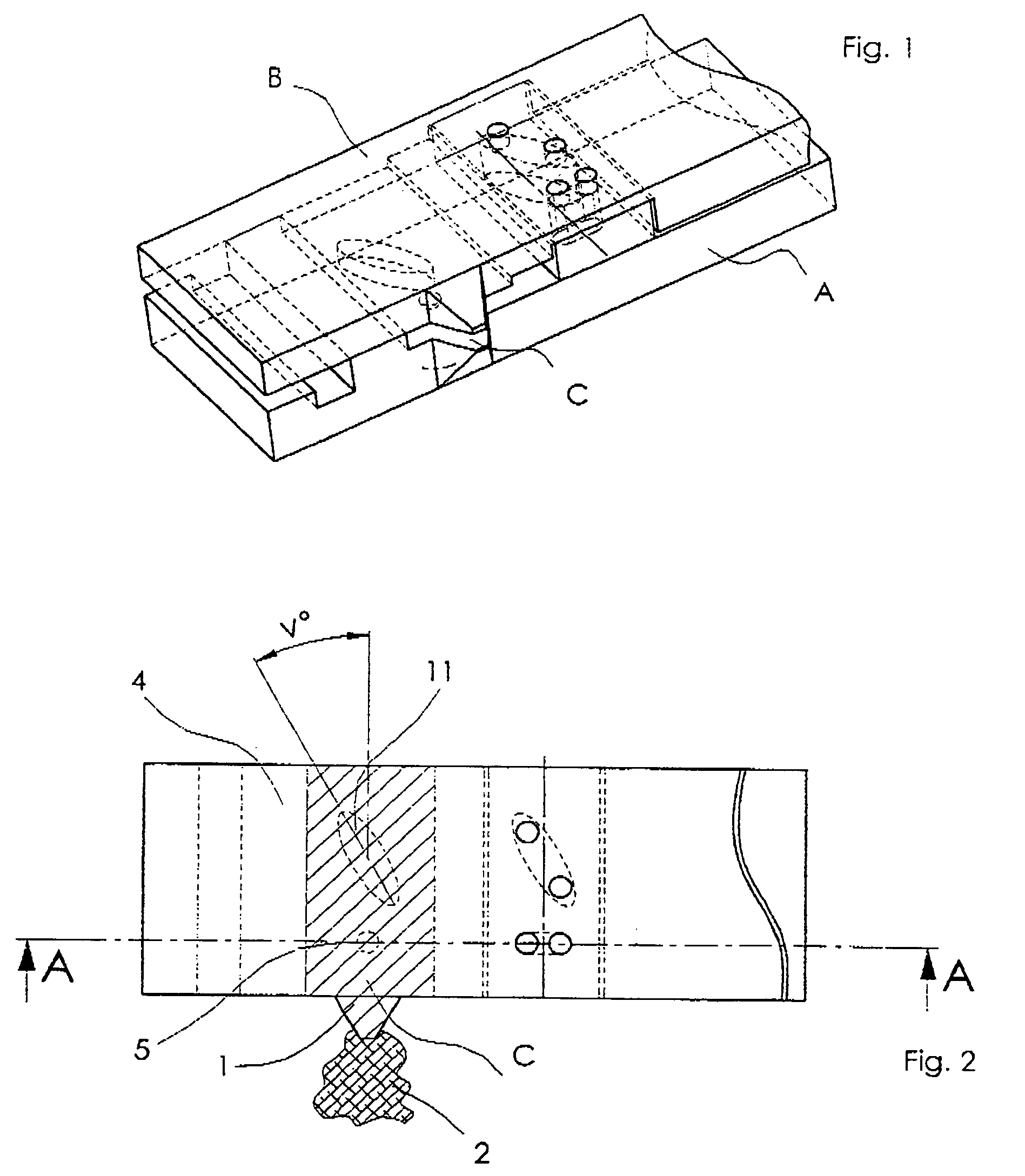Apparatus for filling a sample volume defining device