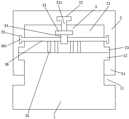 Limiting type heat insulation board brick