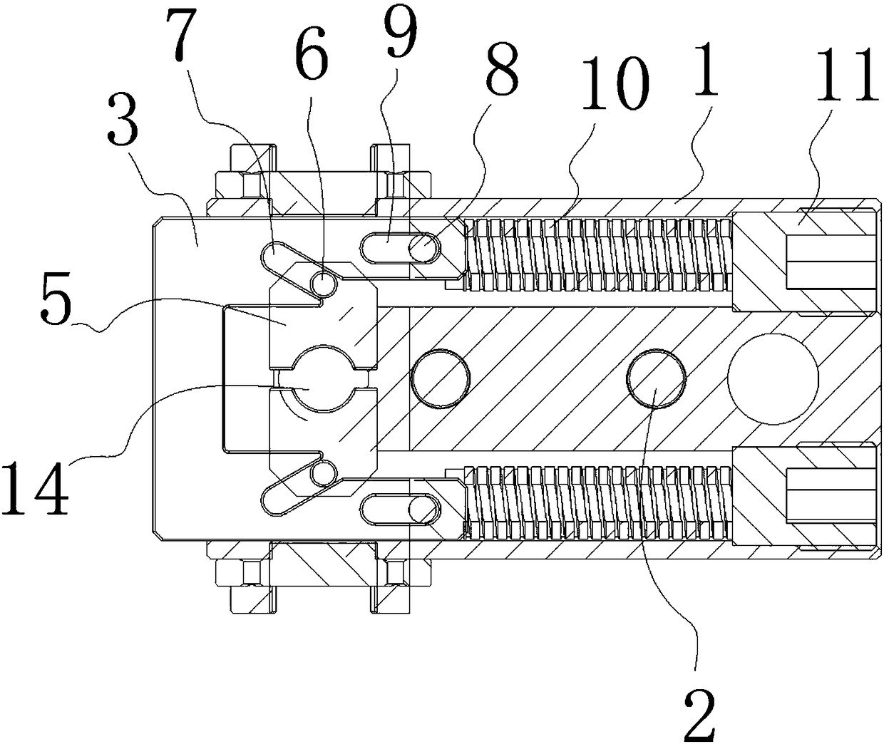 Truss manipulator finger quick-change mechanism as well as pneumatic claw assembly and hand claw assembly for mounting finger quick-change mechanism