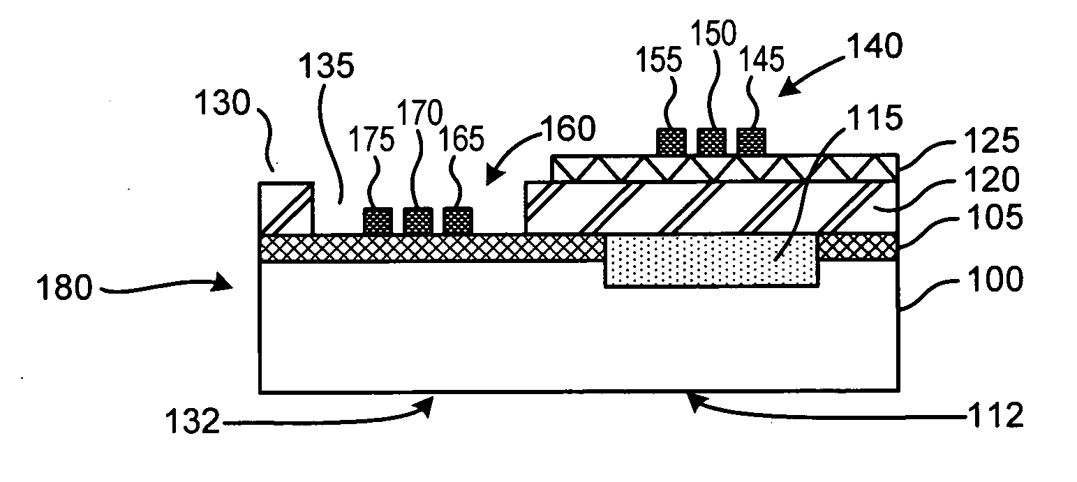 Heterogeneous integration of low noise amplifiers with power amplifiers or switches