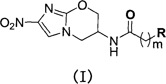 Nitro imidazole compound, its preparation method and application