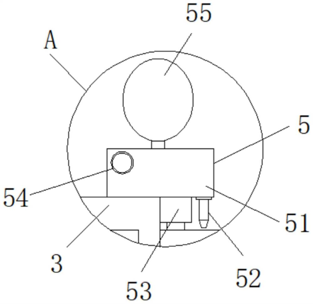 Building interior sound insulation device with temperature and humidity monitoring function