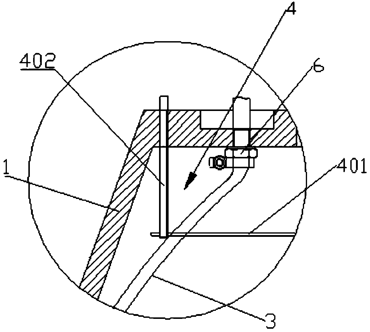 A kind of internal cooling grinding wheel