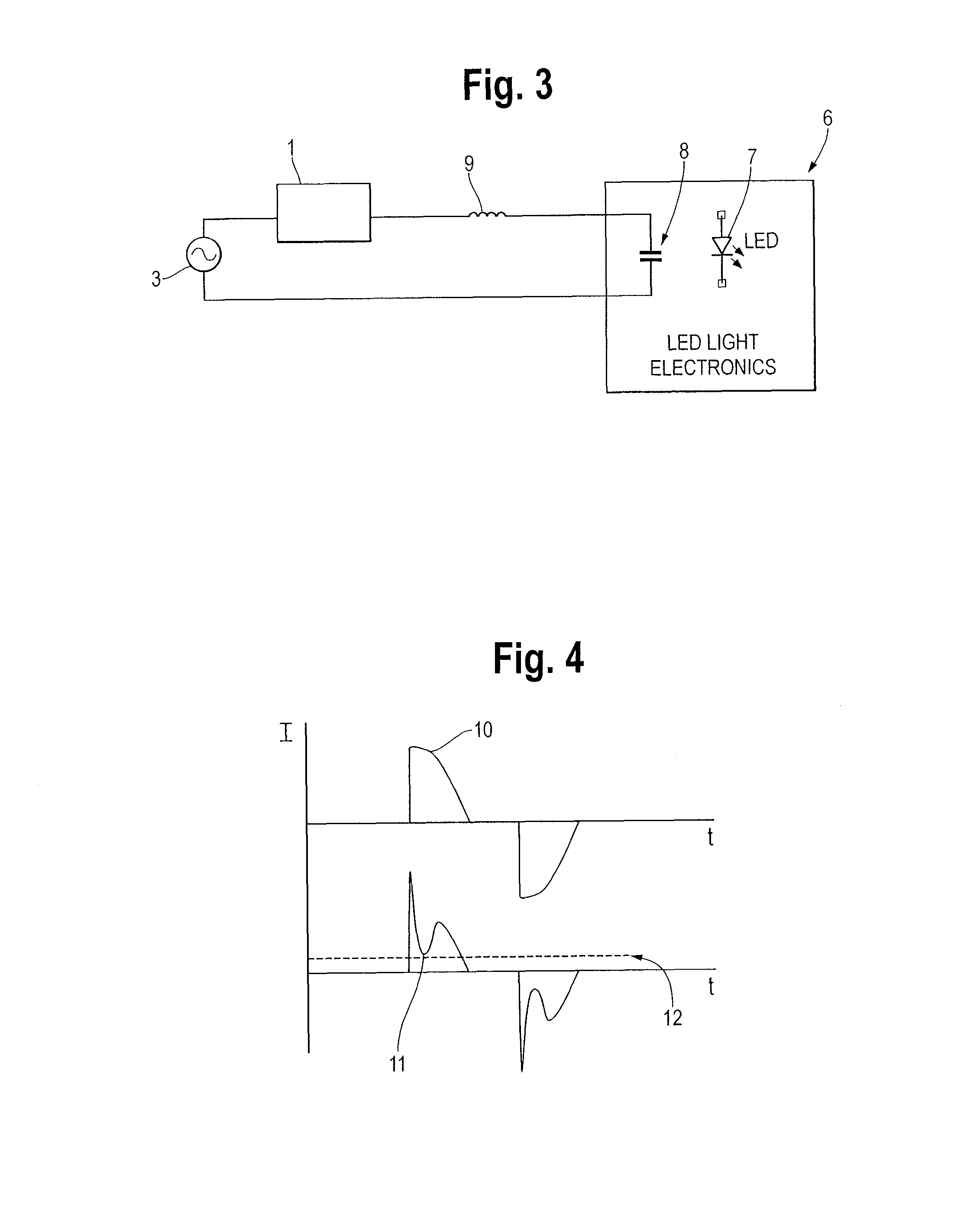 Dimming circuit for LED lighting device with means for holding TRIAC in conduction