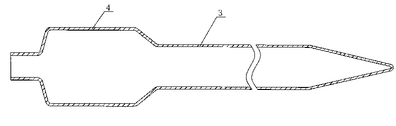 Copper water heat pipe used in solar water heater