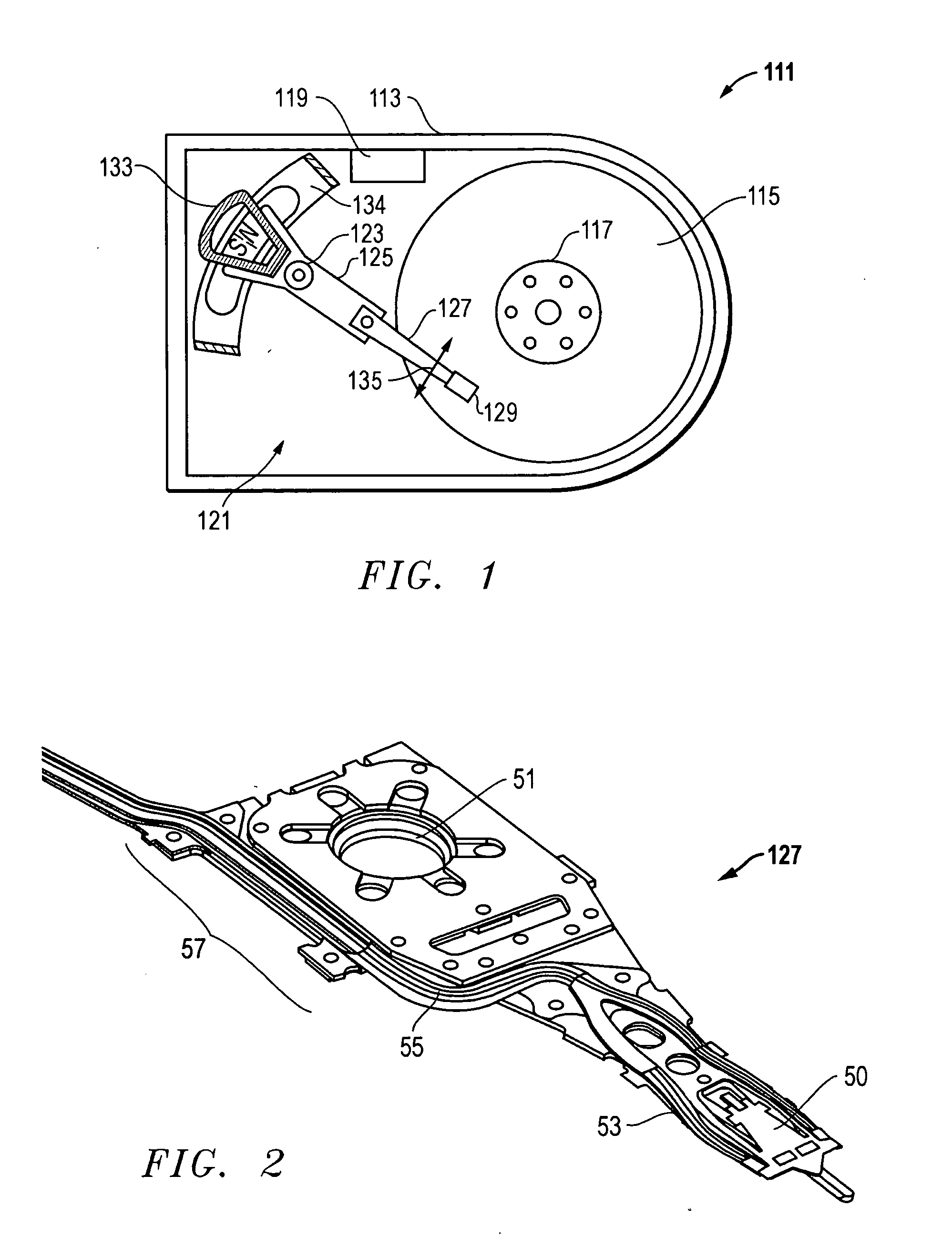 System and apparatus for continuous reference plane for wireless suspension and method of fabrication