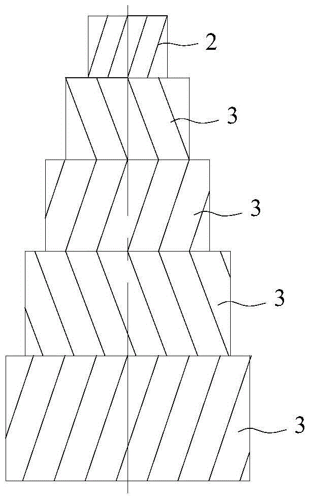 Stranded carbon fiber composite core soft aluminum wire and fabrication method thereof