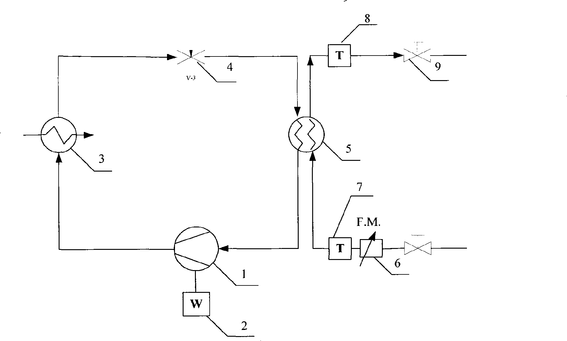 System and method for monitoring operation energy efficiency ratio of water chilling unit