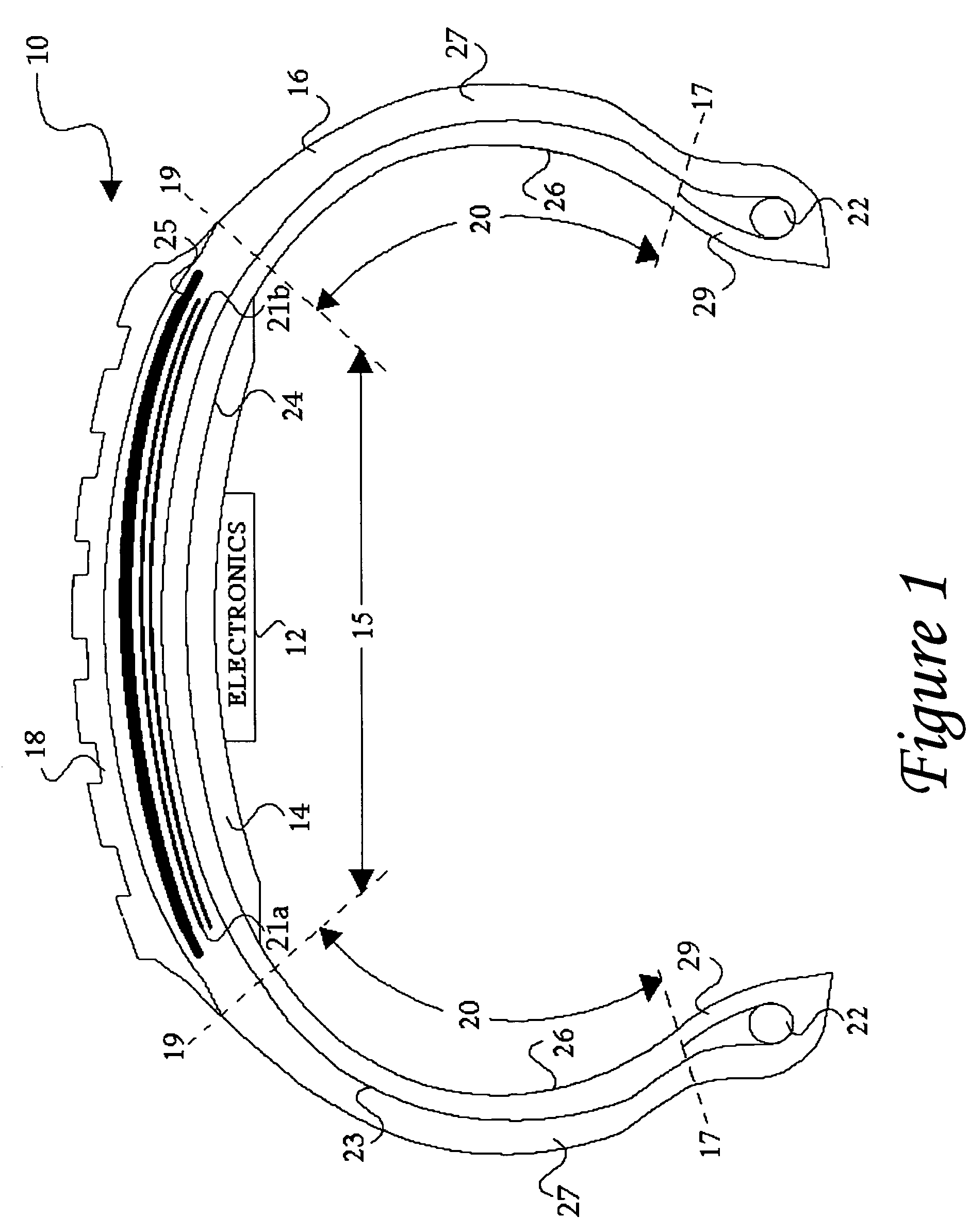 System and method for generating electric power from a rotating tire's mechanical energy
