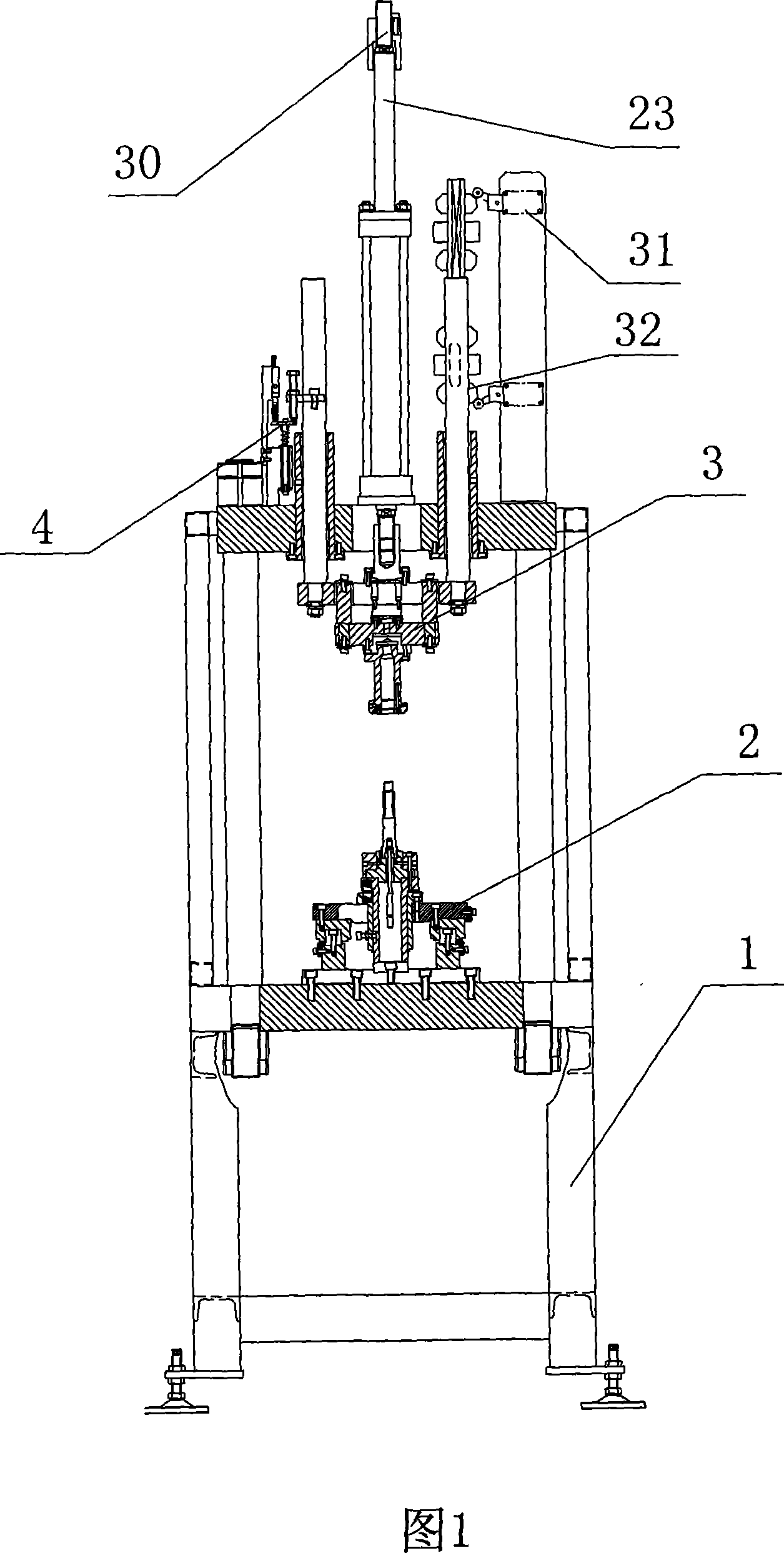 Bearing press-in device and method of use thereof