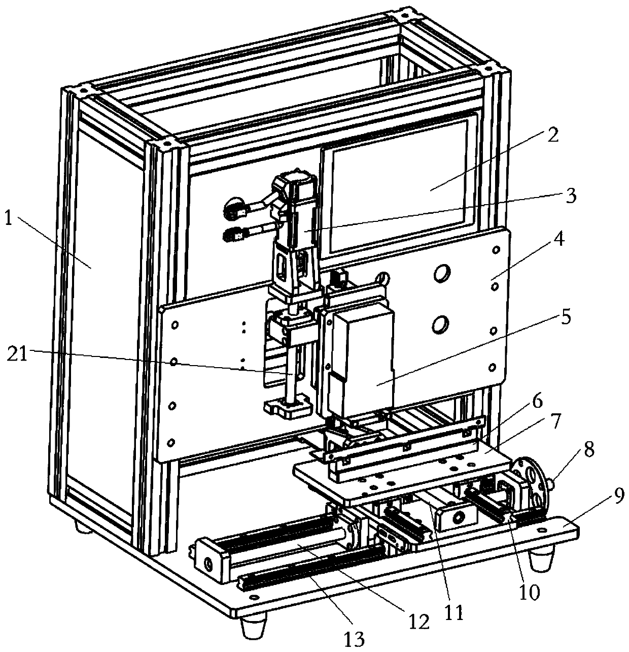 A device for testing film elasticity