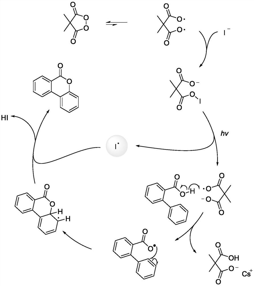 A kind of preparation method of six-membered aryl lactone or six-membered aryl lactam compound