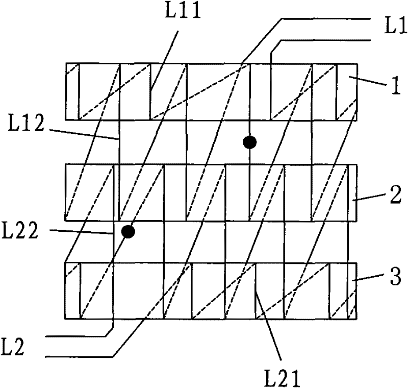 Local reverse-coupling toroidal inductor