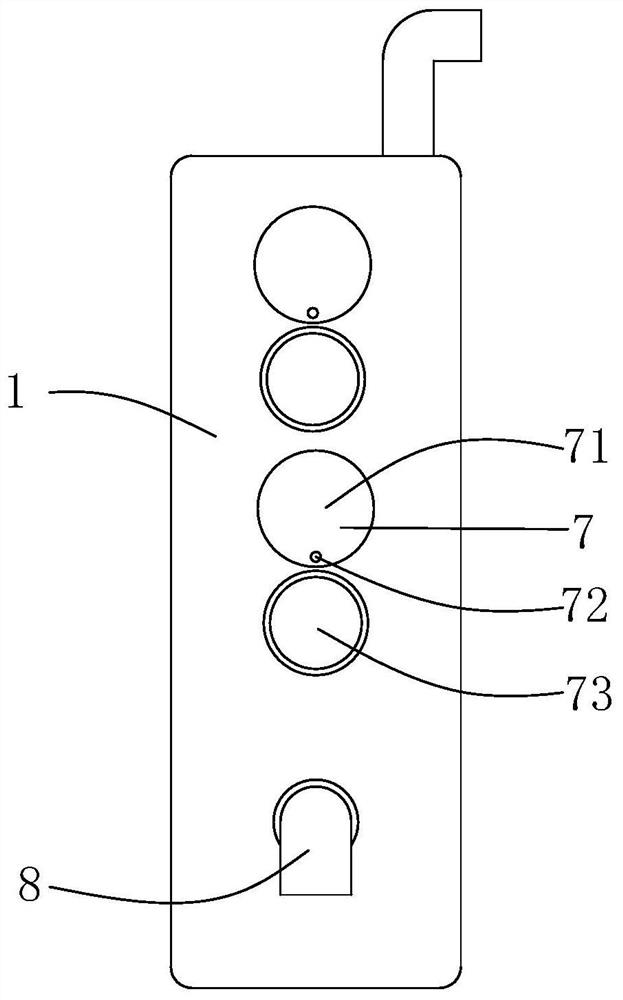 Lead smelting tail gas treatment process