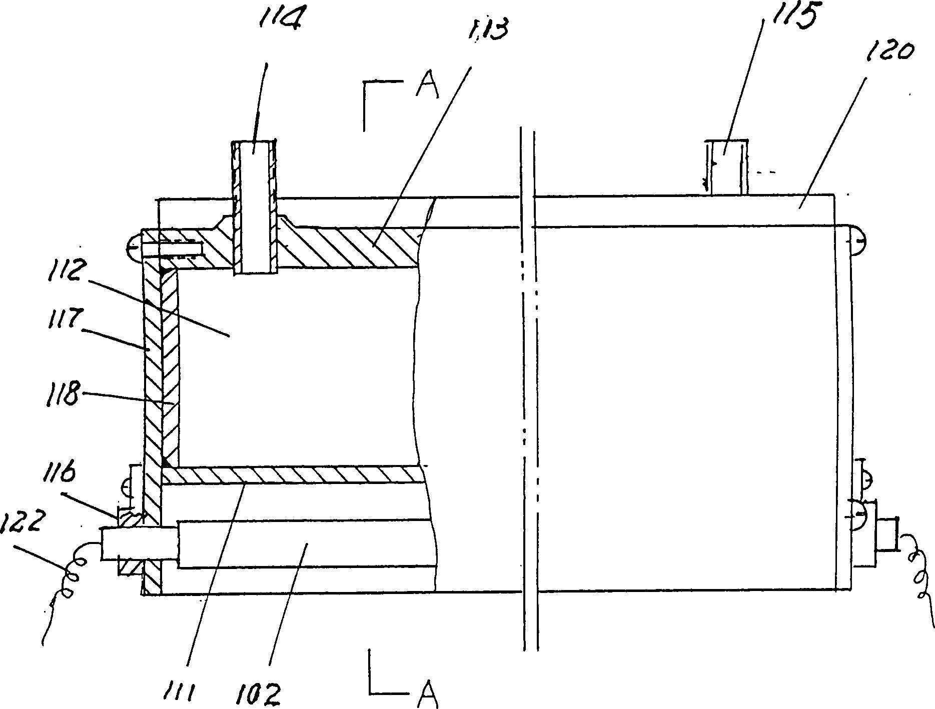 Heating system with photoelectric heat source