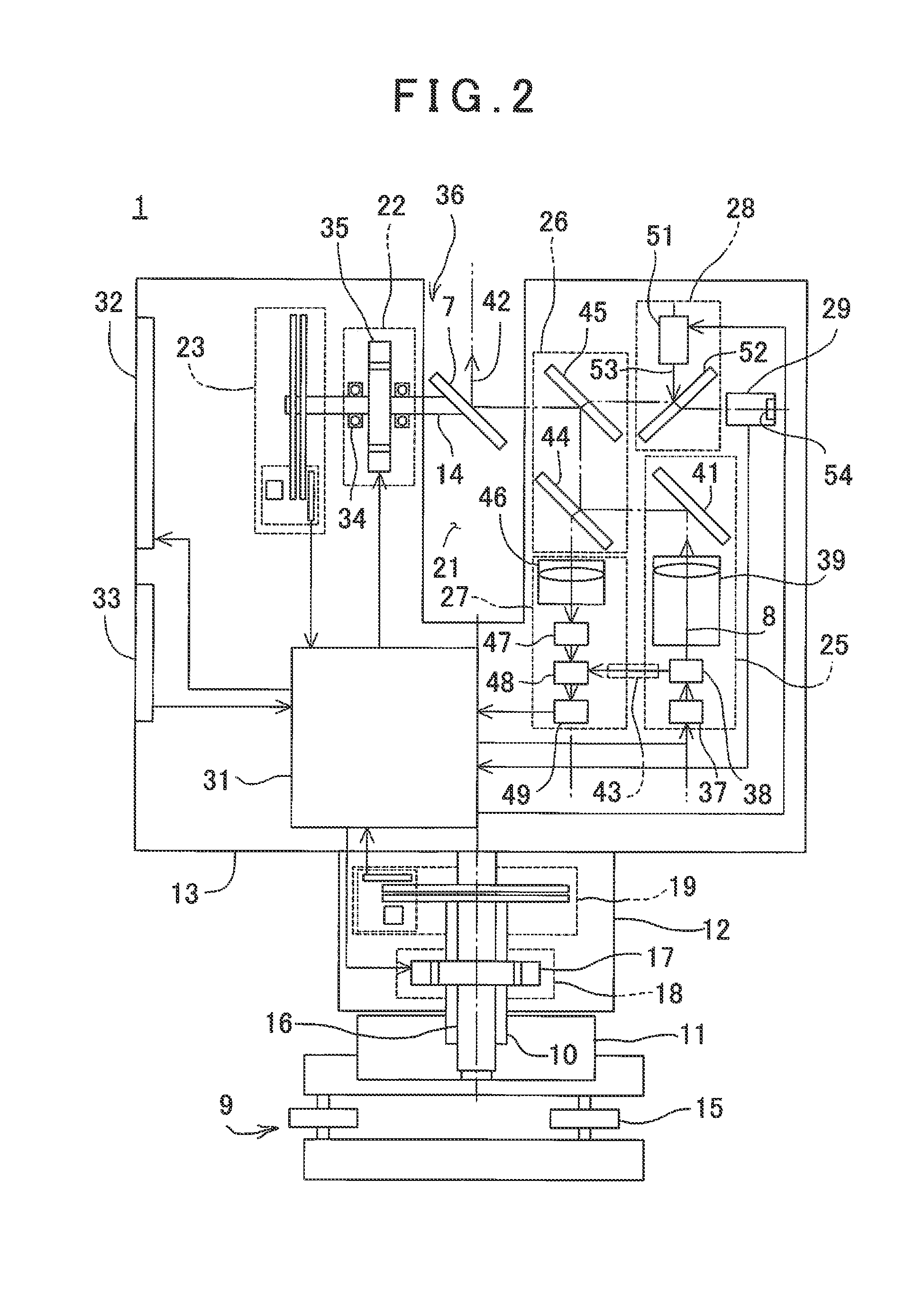 Three-Dimensional Measuring Device and Three-Dimensional Measuring System