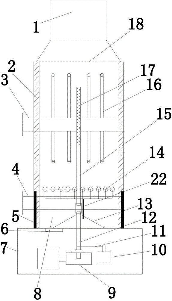 Biomass high-level cold wood burner and use method thereof