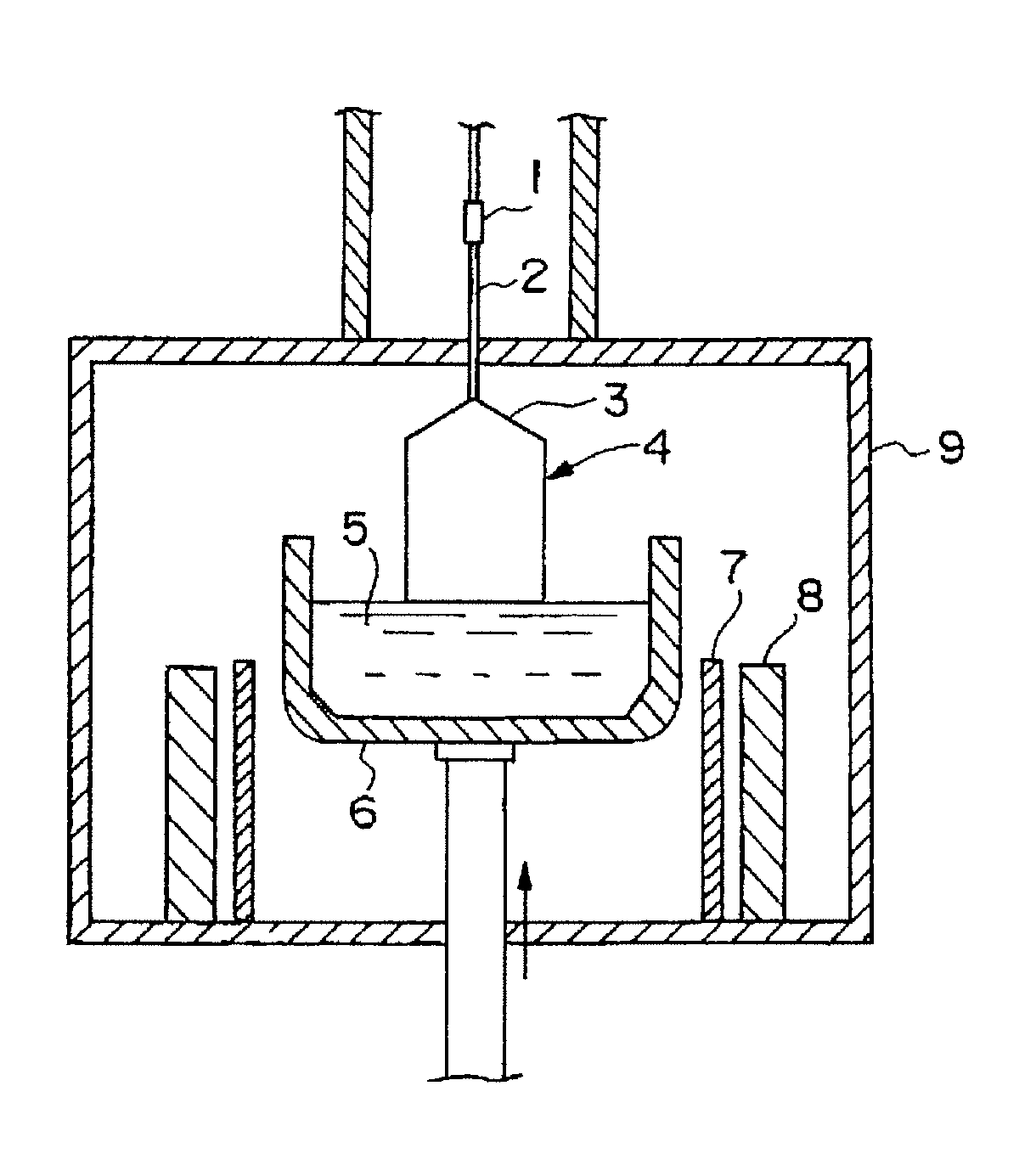 Method of pulling up silicon single crystal