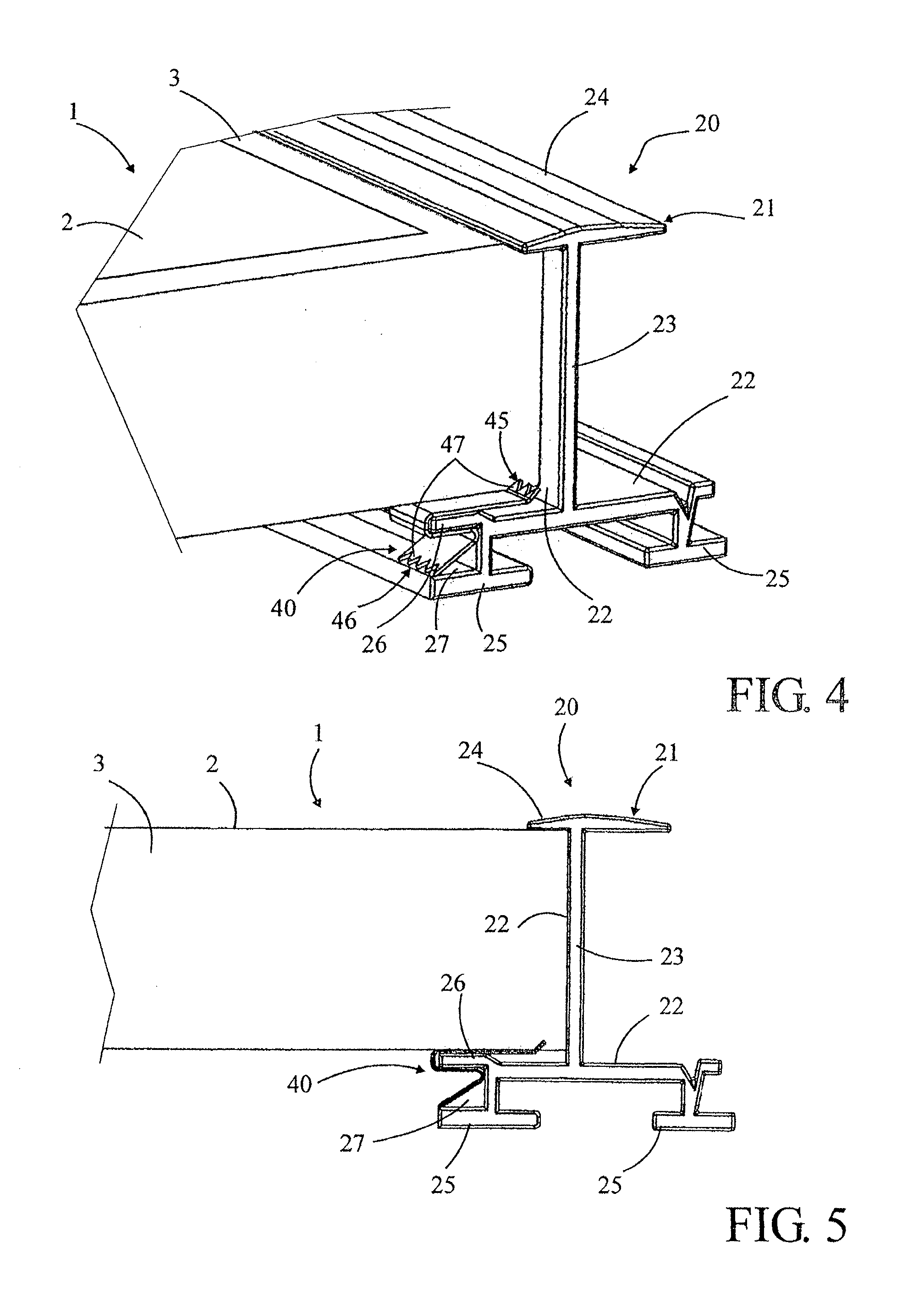 Separate connection device for grounding electrical equipment comprising a plurality for separate electrical components