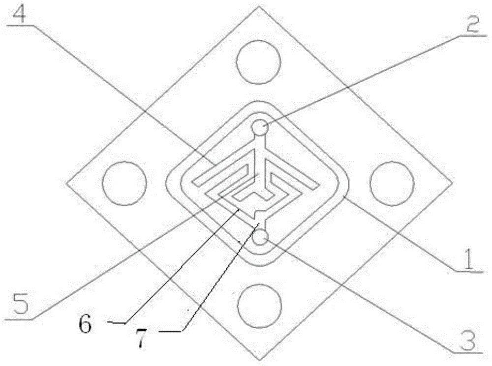 Vein-like fuel cell flow field structure, fuel cell bipolar plate, and fuel cell