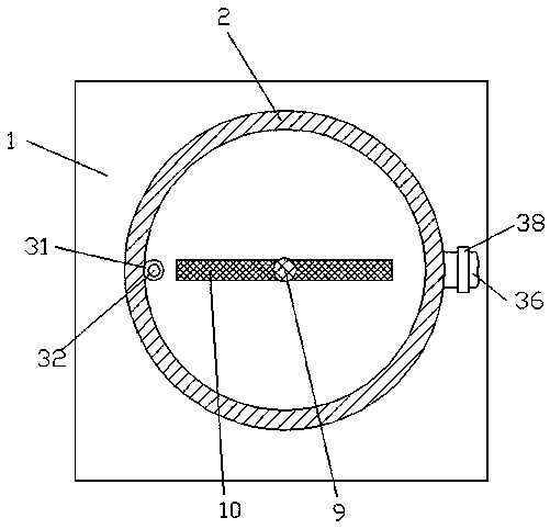 Catalytic device for pollutants