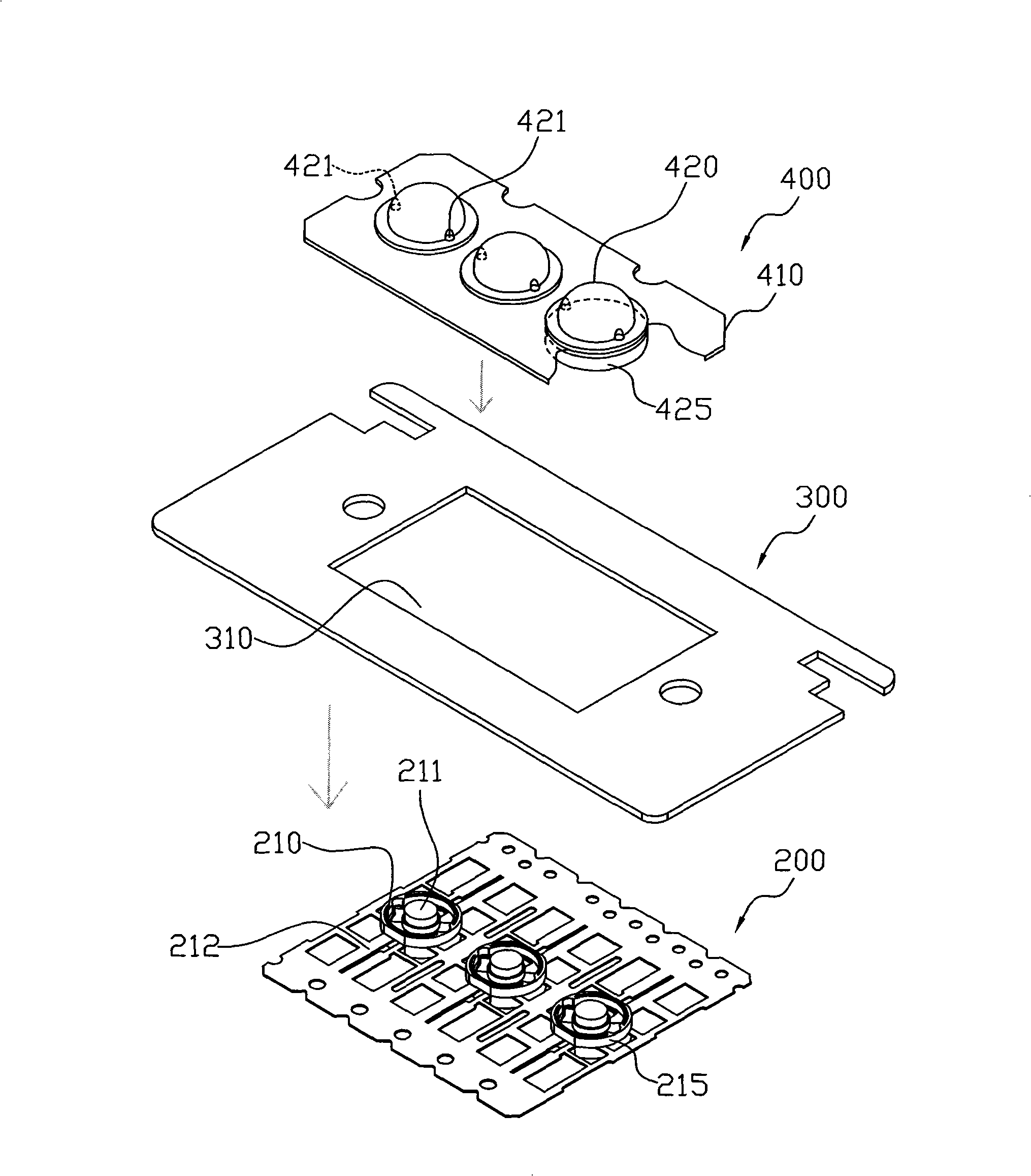 Method and apparatus for manufacturing lens on LED apparatus