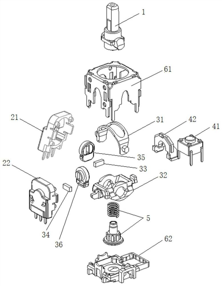 Synchronous rocker sensor, controller and synchronous processing system and method