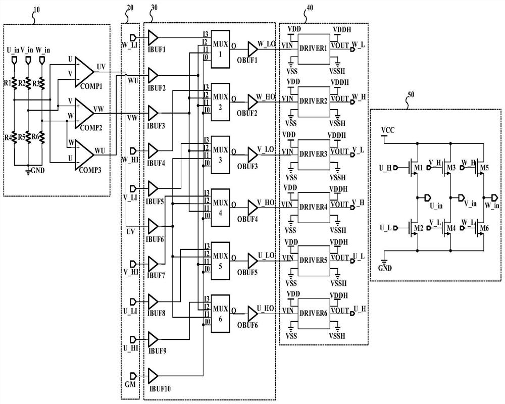 A rectifier circuit for starting a generator integrated machine