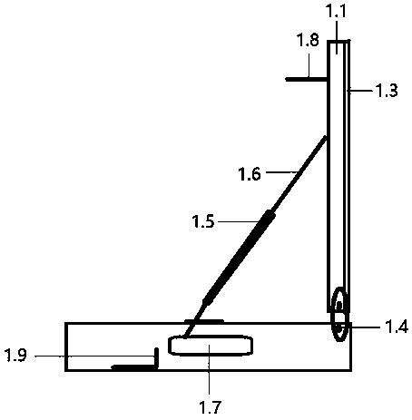 Hidden anti-robbery device and intelligent anti-robbery system