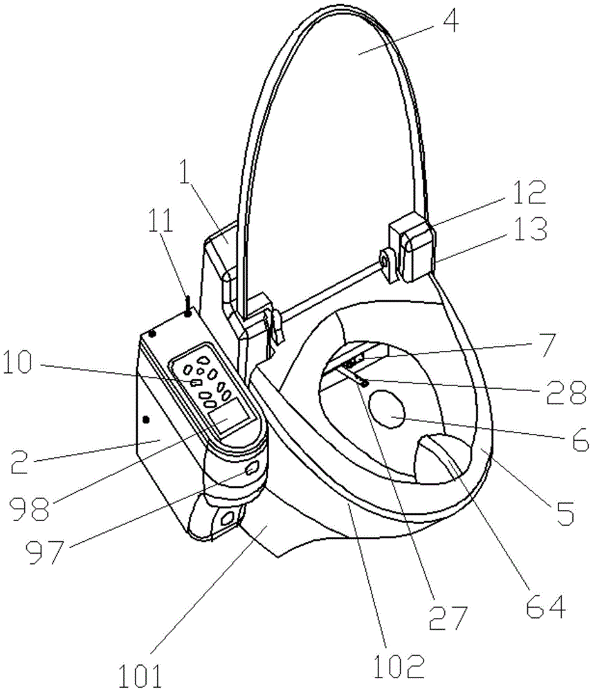 A smart 3D toilet