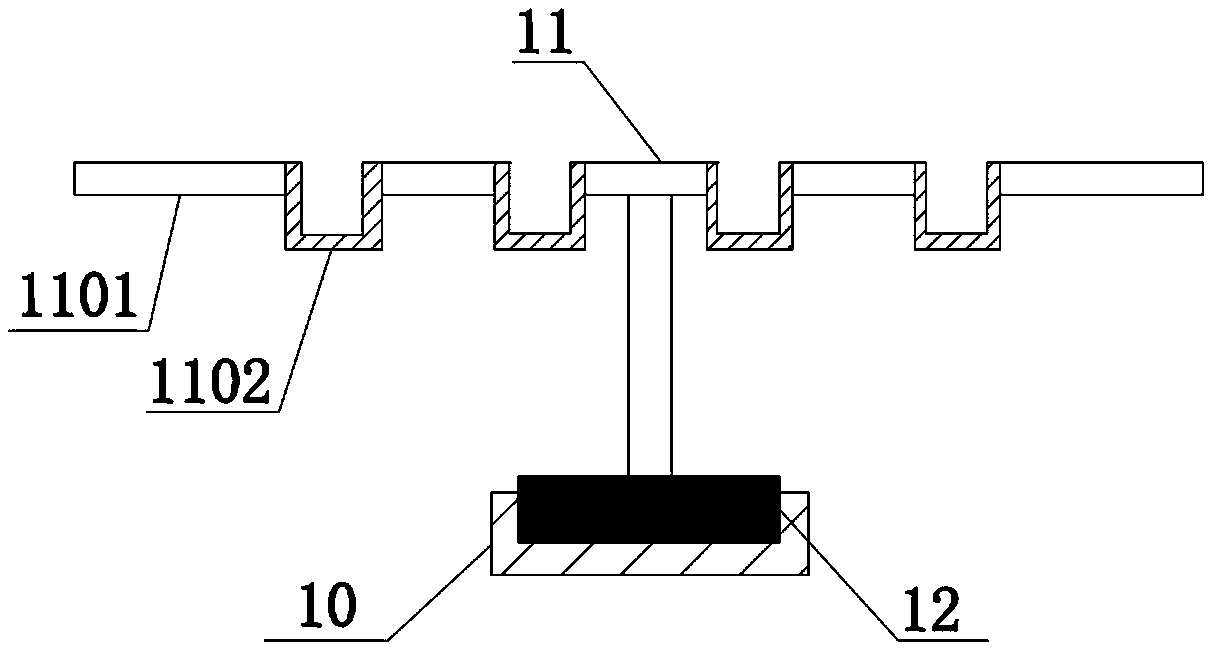 High-voltage cable connecting device for transformer