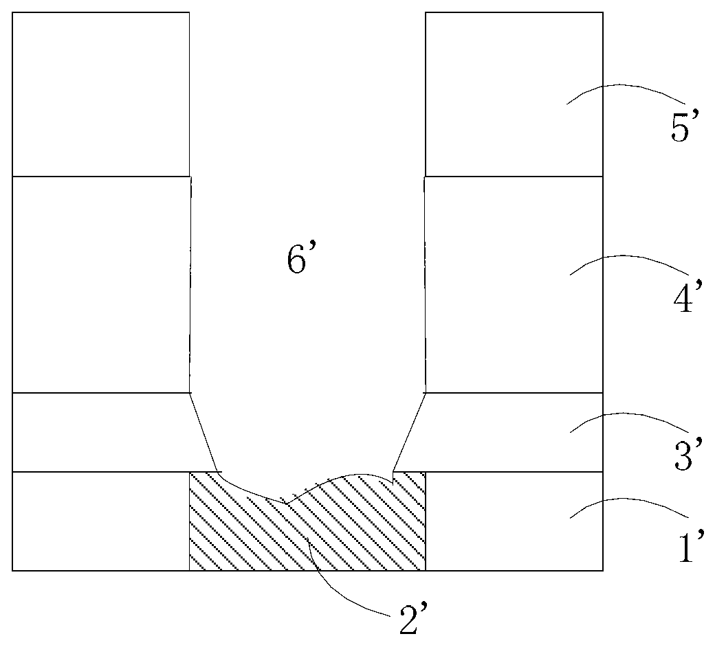 Method for etching through hole