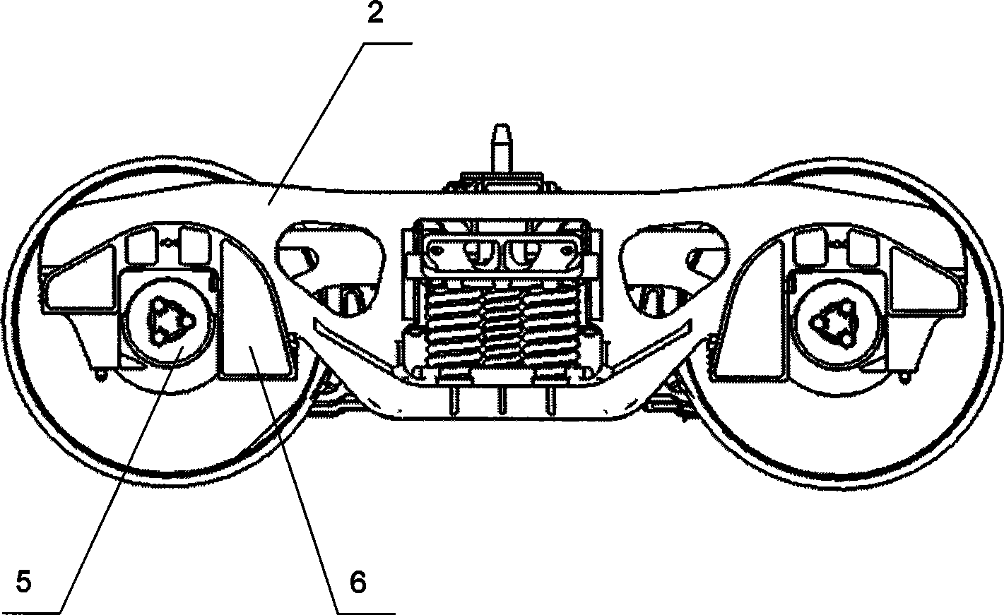 Positioning split type auxiliary frame work steering frame