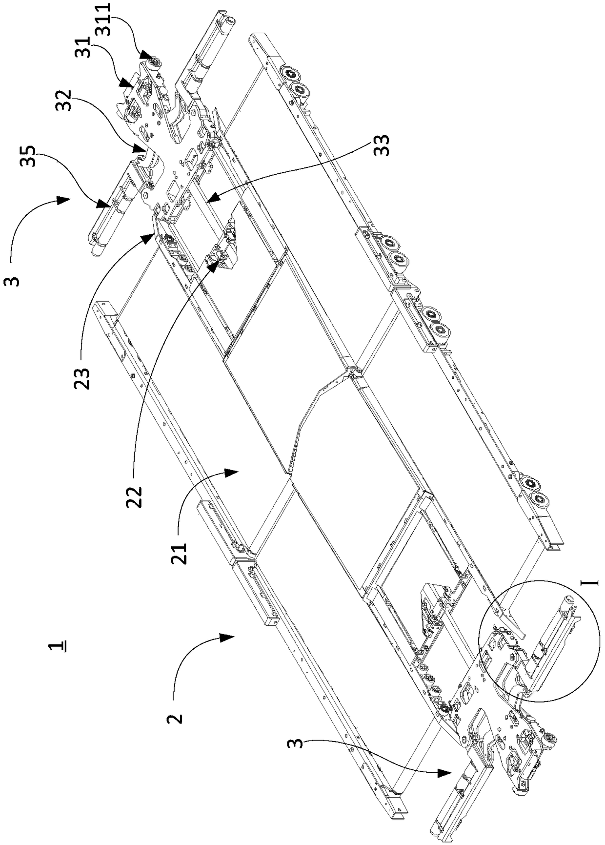 Belt type vehicle carrier and clamping arms thereof