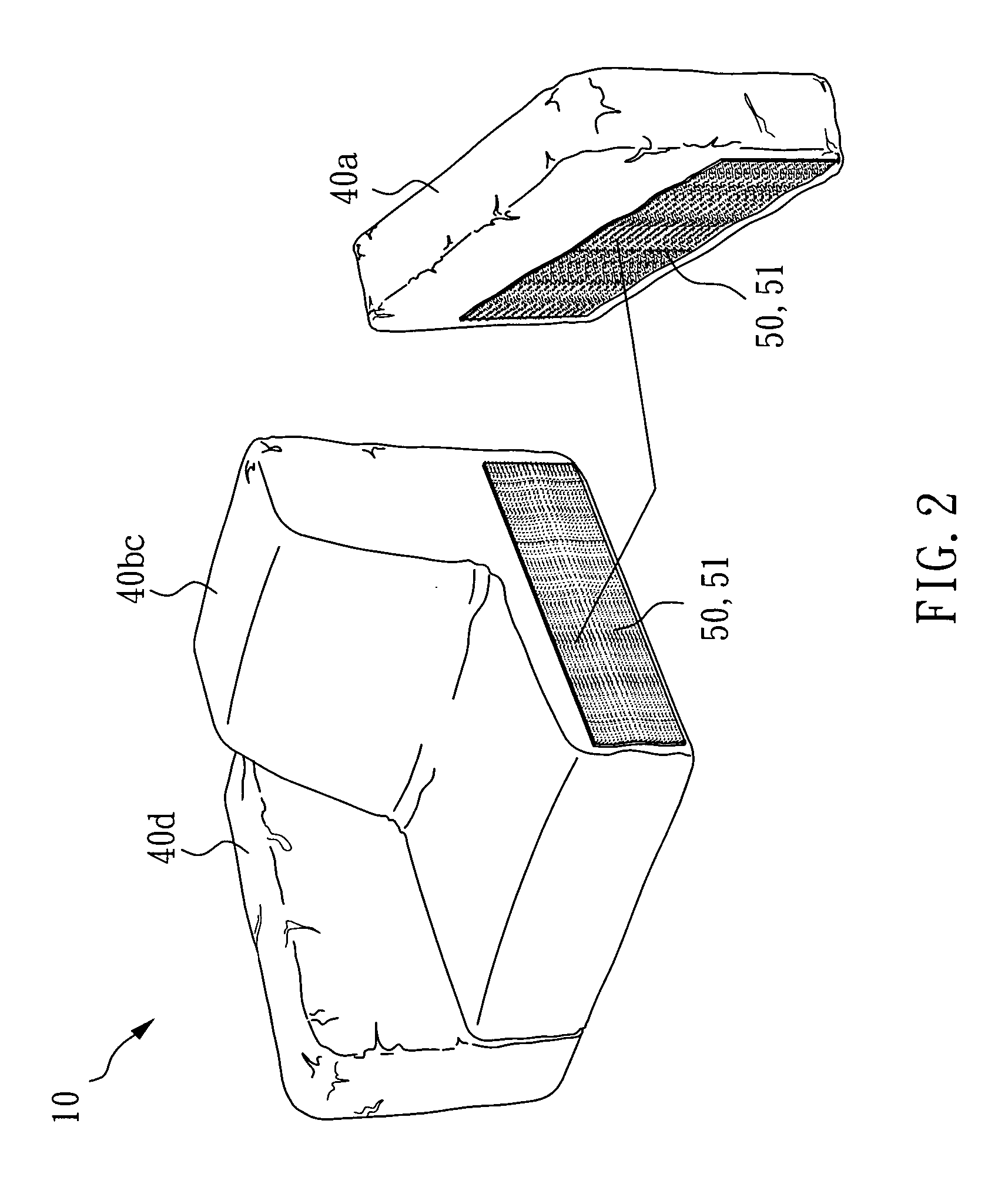 Inflatable furniture assembly