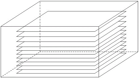 Automatic paper output device based on test strip