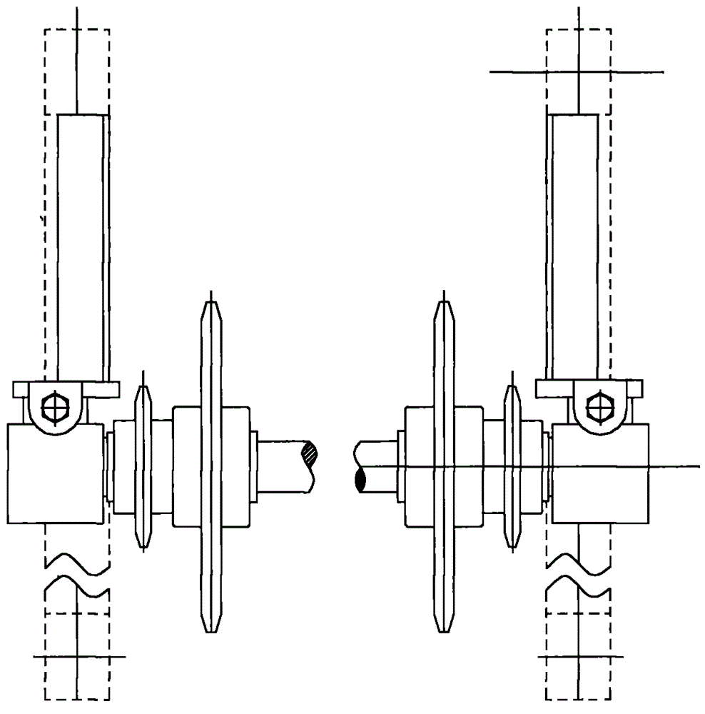 Chain transmission device