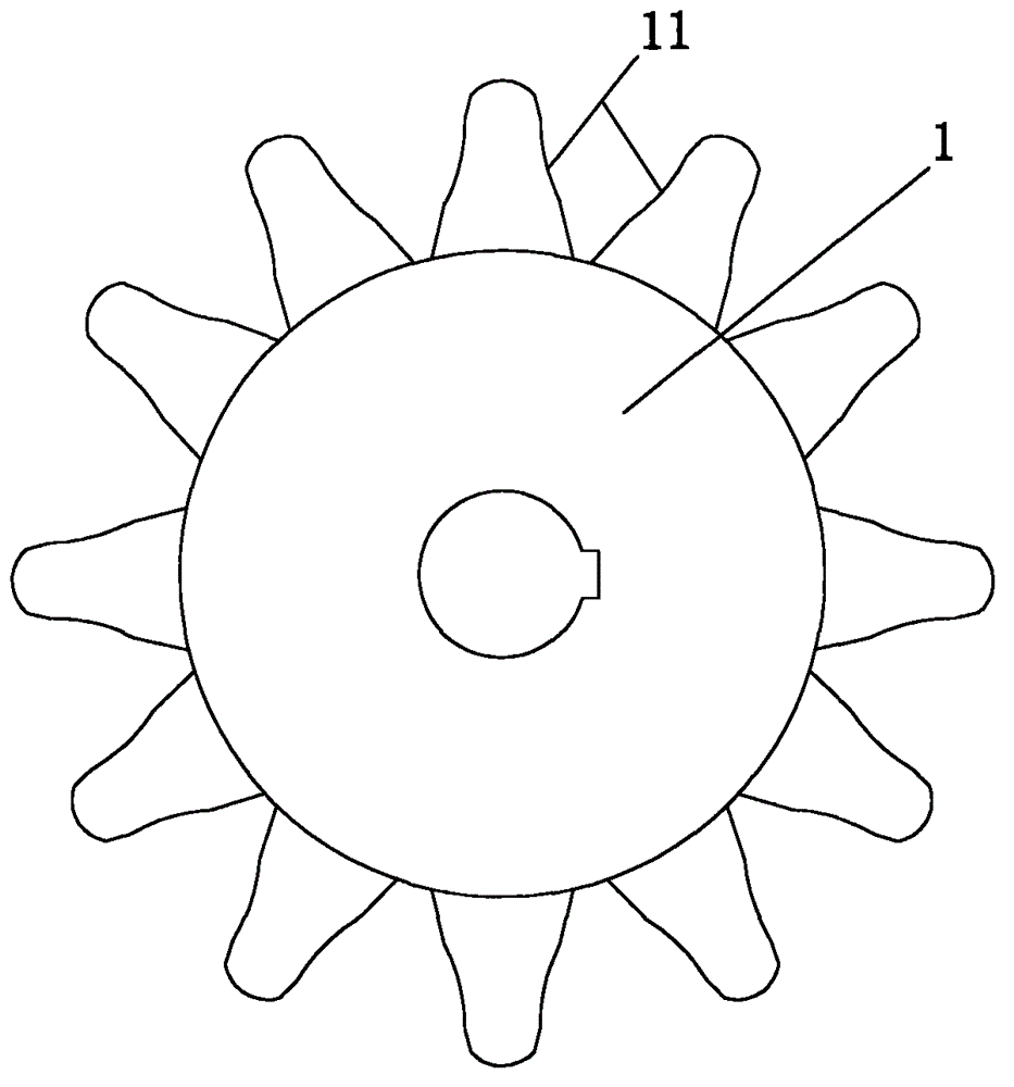 Chain transmission device