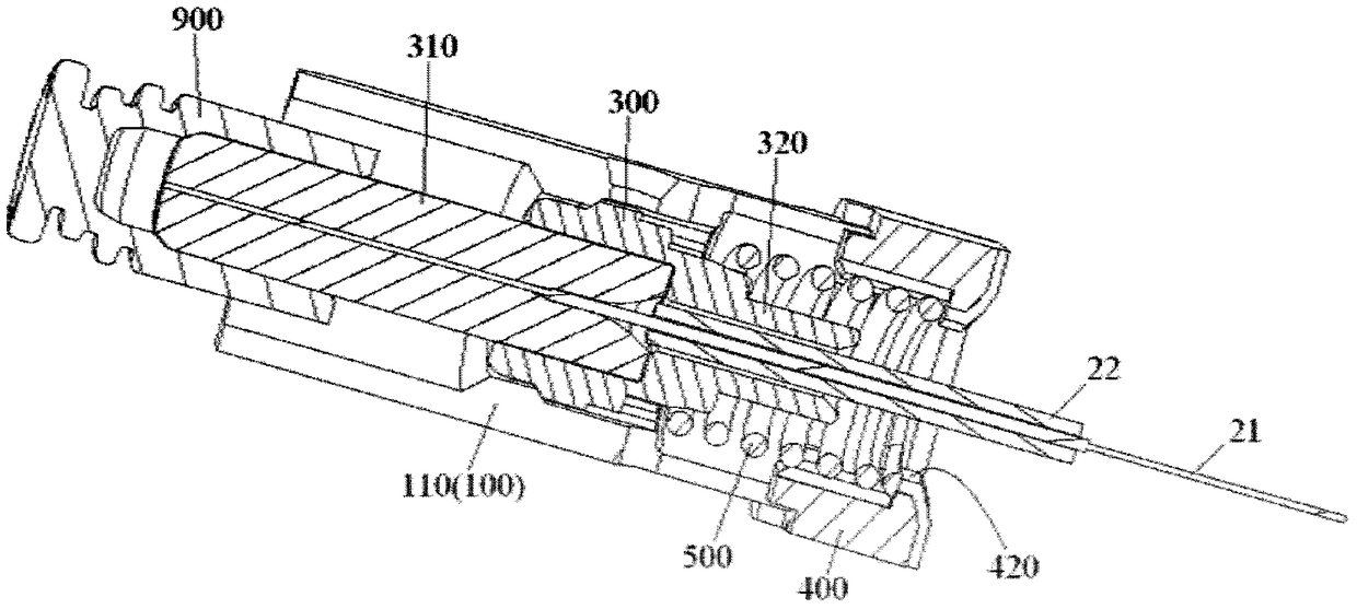 Optical fiber connector and assembly method thereof