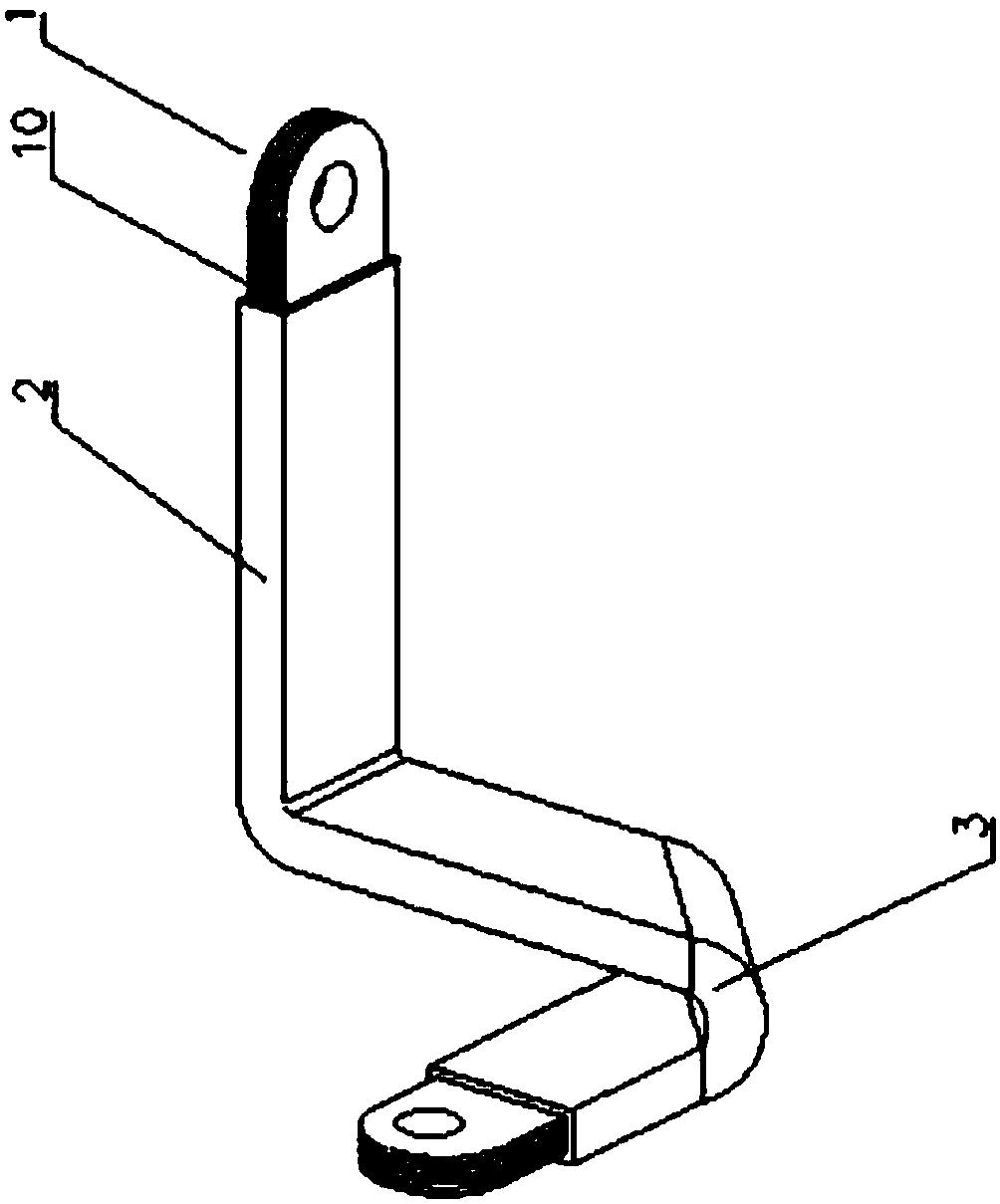 Non-welded power battery soft connection wire manufacturing method