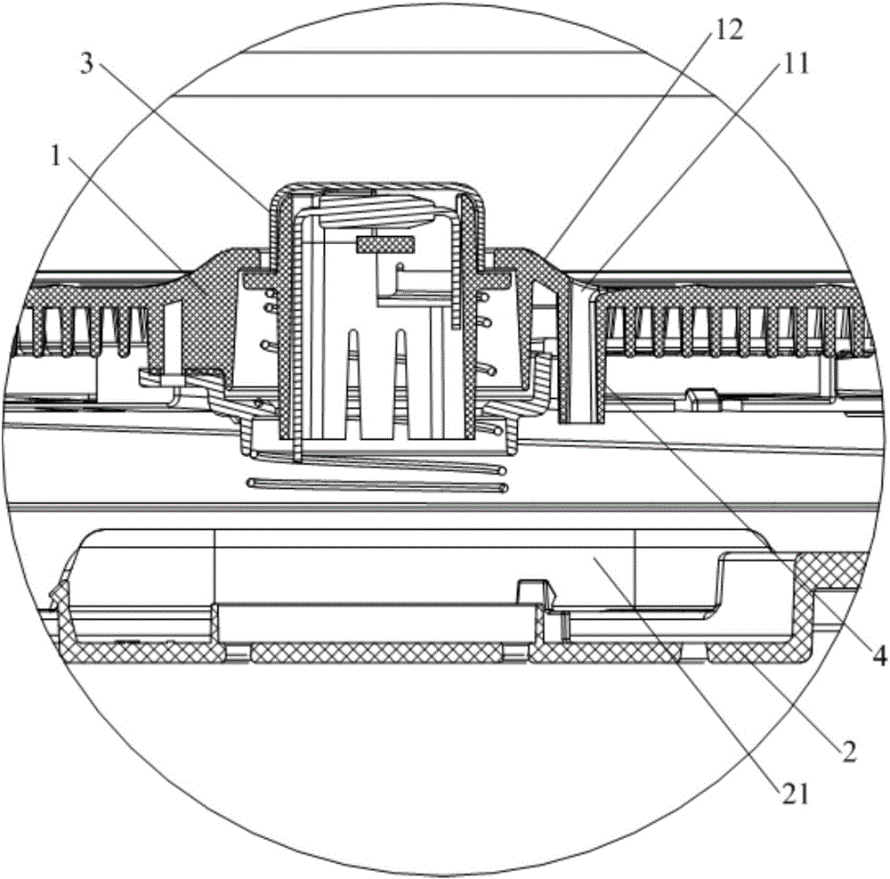 IH rice cooker and wire winding disc water discharging structure thereof