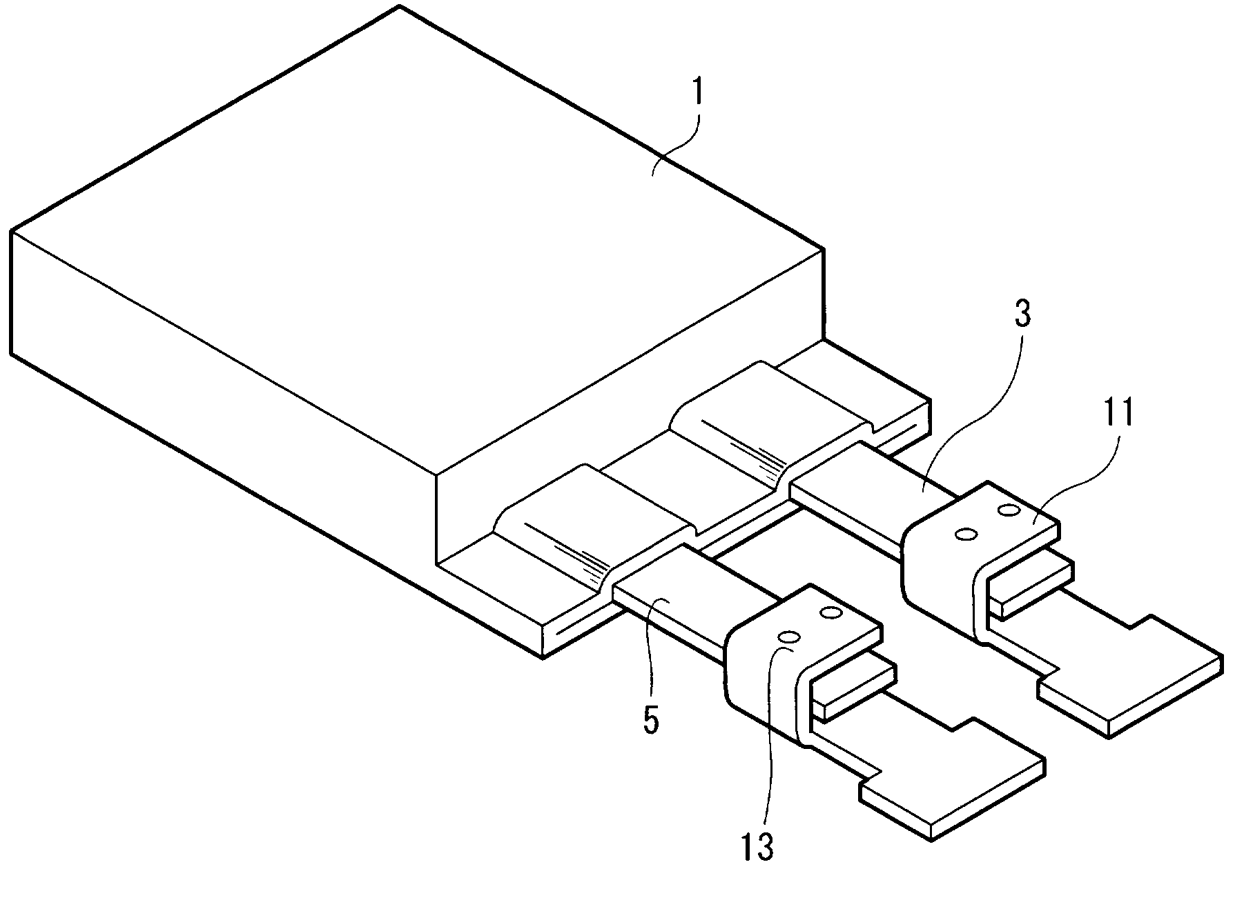 Cell, cell production method, welded article production method and pedestal