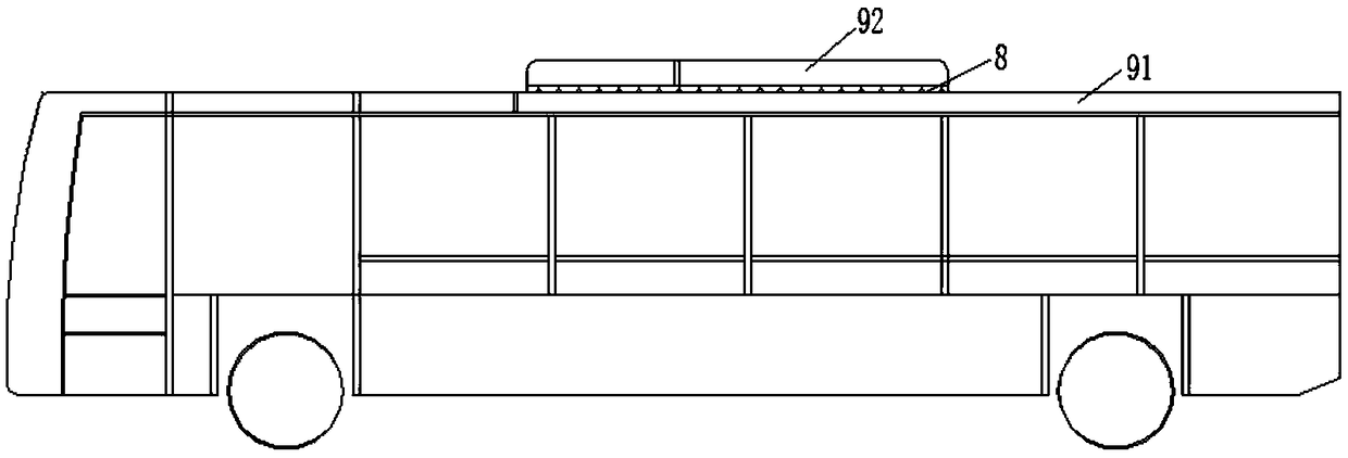 Shock absorbing supporting block and vehicle