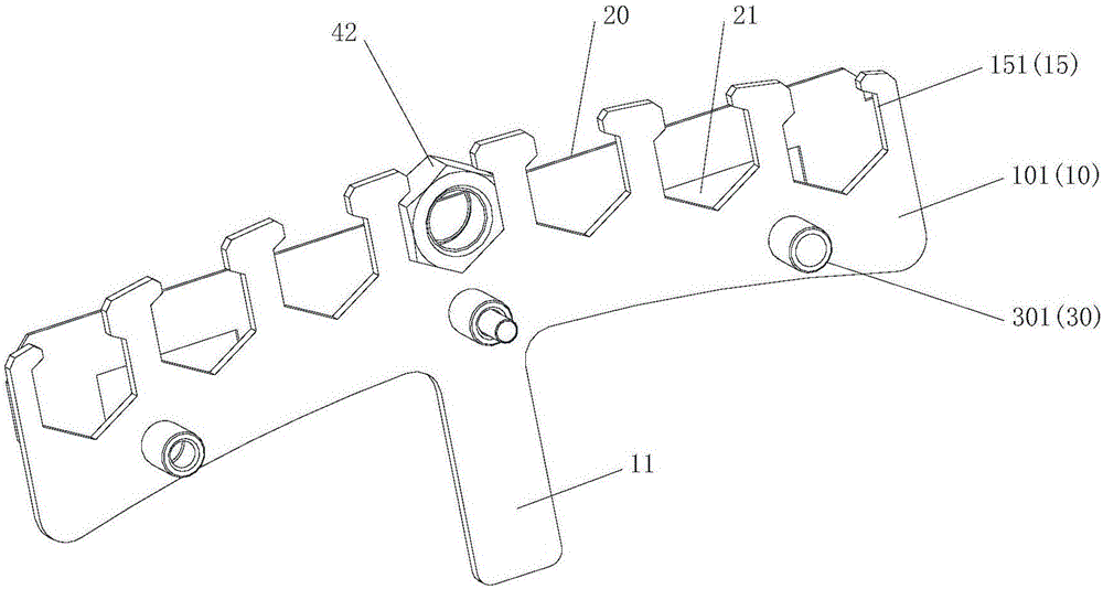 Bolt fast installation device and assembly method for wind driven generator hub