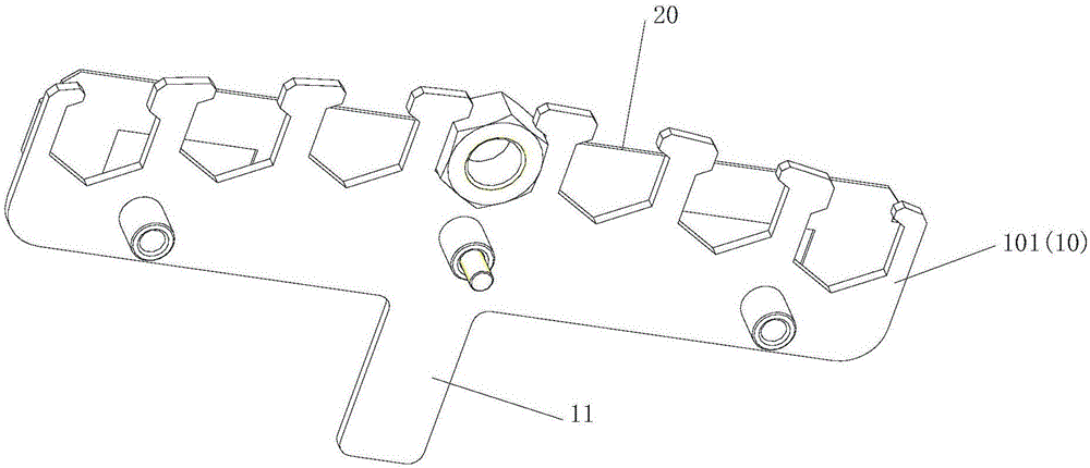 Bolt fast installation device and assembly method for wind driven generator hub