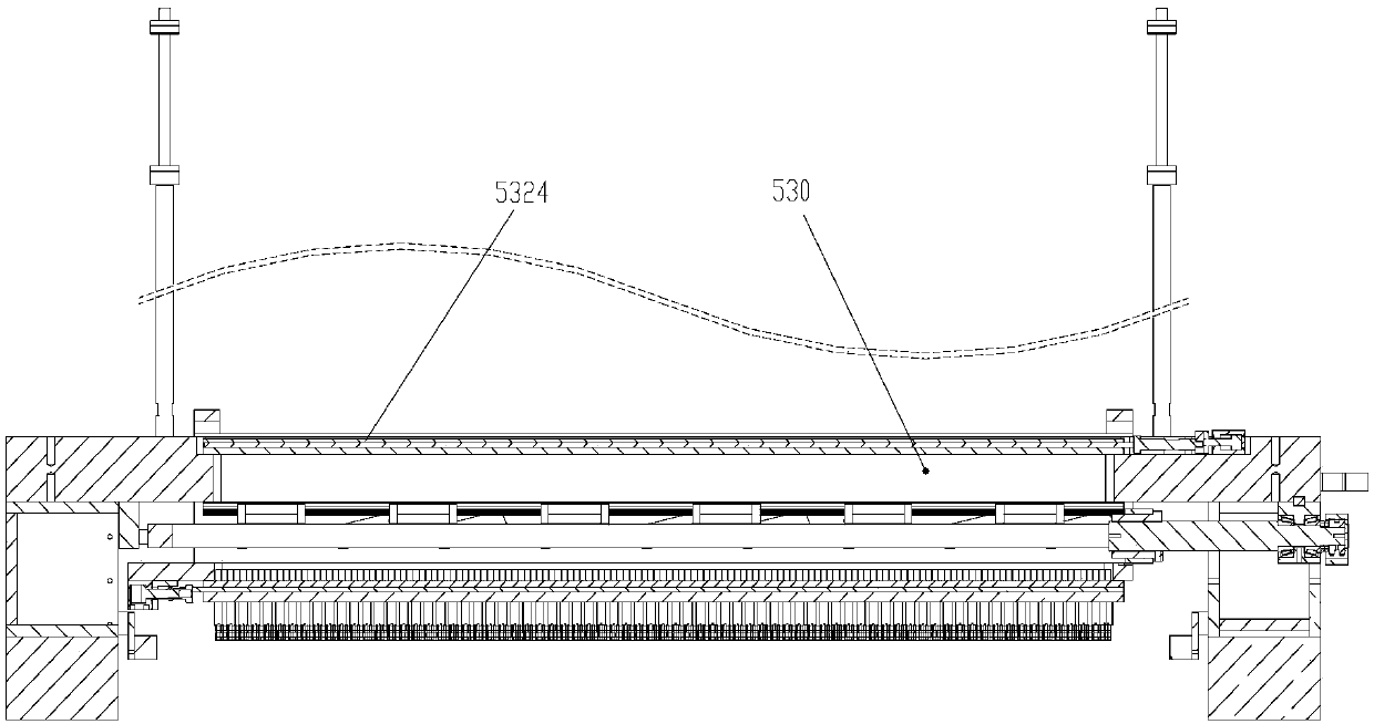 Expansion pipe clamping mechanism and pipe expander provided with same