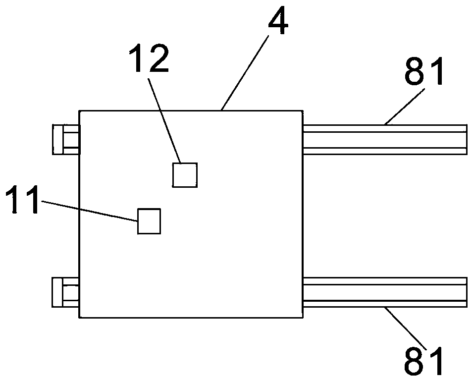 A two-dimensional linear measuring head with direct incident optical arm amplification