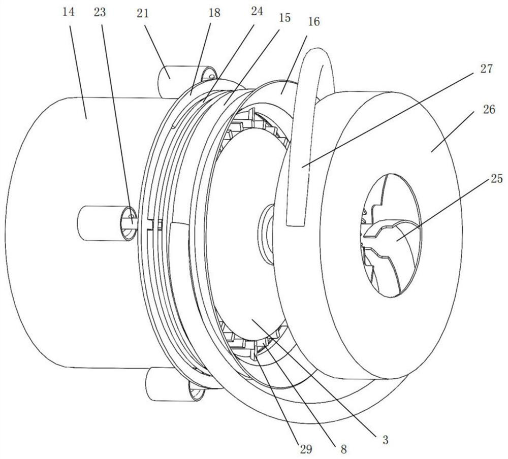 High-reliability integrated motor