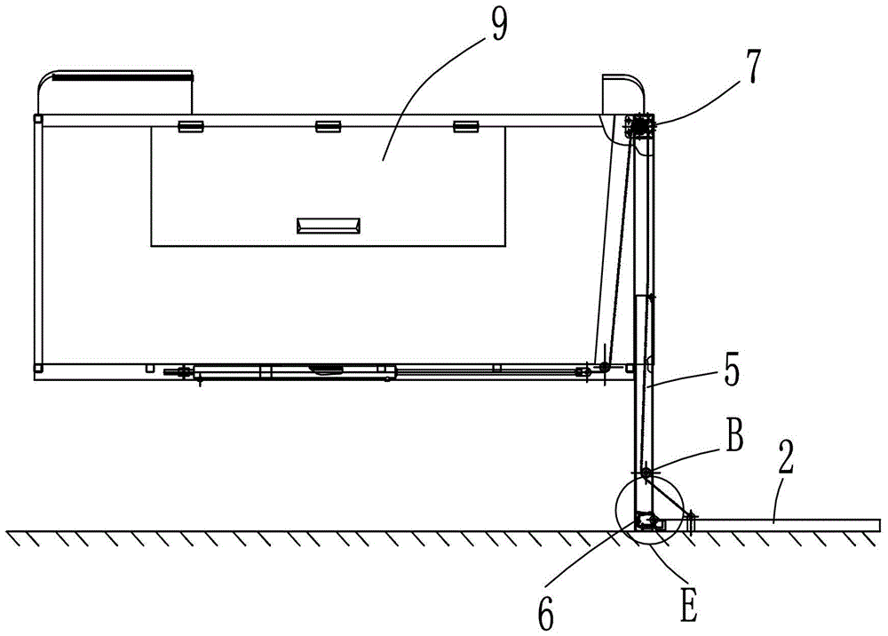 Cargo Box with Sliding Post Tail Lift